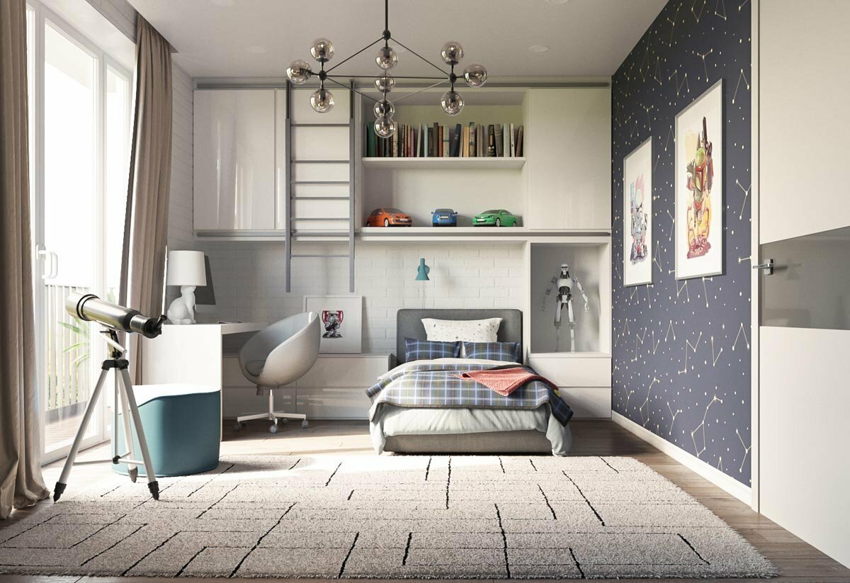 teen boy room design