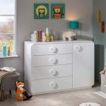 chest of drawers in the nursery