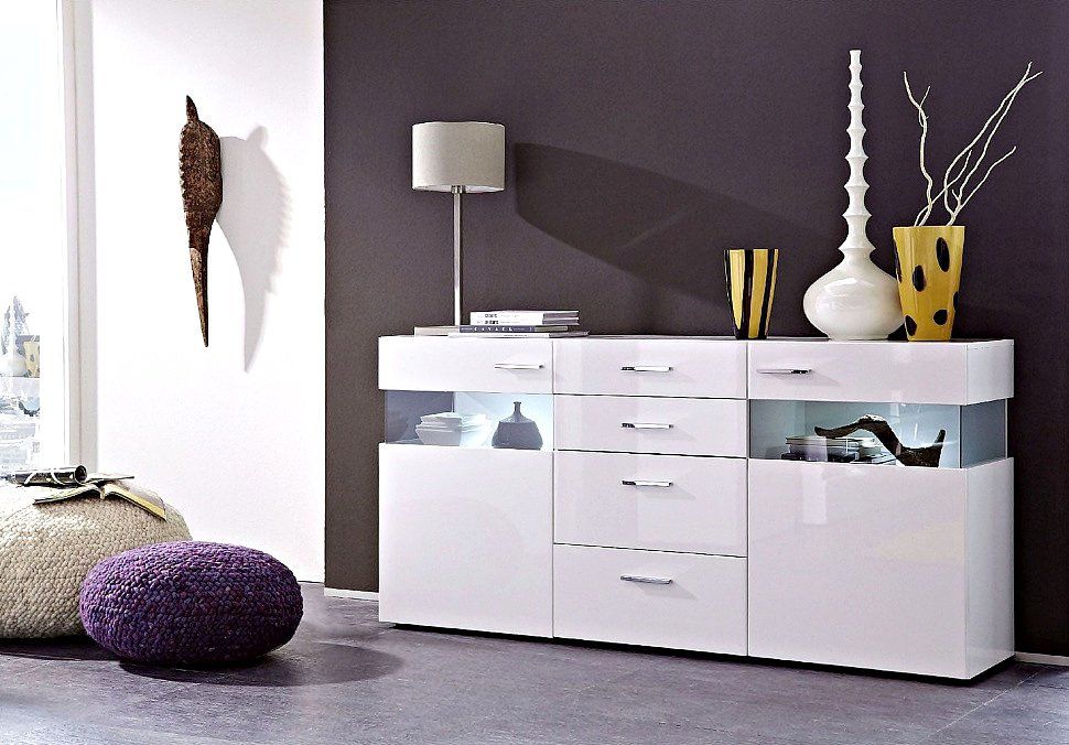 chest of drawers in the interior white