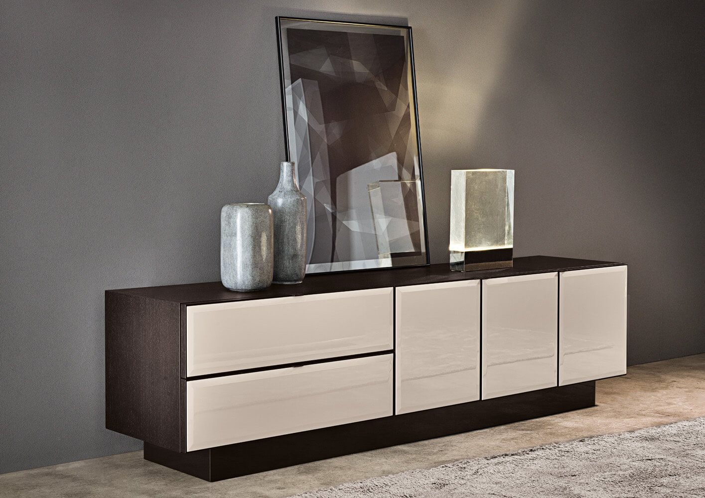 chest of drawers in the interior photo design