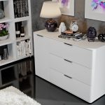 dresser in the bedroom