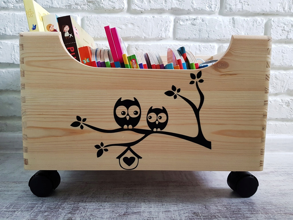 wooden toy box