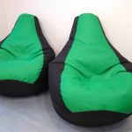 bean bag green