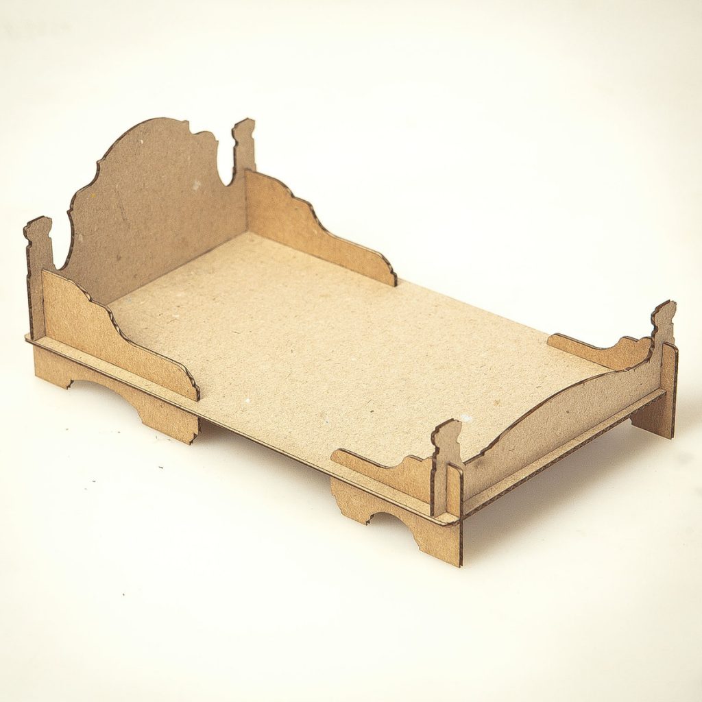 dimensions of a cardboard bed