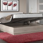 bed with lifting mechanism photo design