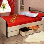 bed with drawers decor ideas