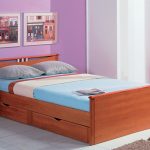 bed with drawers photo interior