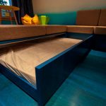 bed in the podium types of decor