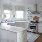 kitchen without upper cabinets design