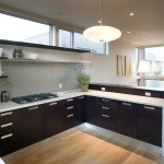 kitchen without upper cabinets interior design