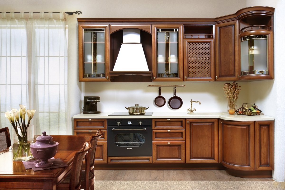 solid wood kitchen