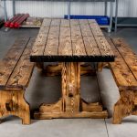 wooden plank furniture