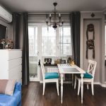 meubles dans un studio idées de design d'appartement