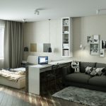 furniture in a studio apartment ideas options