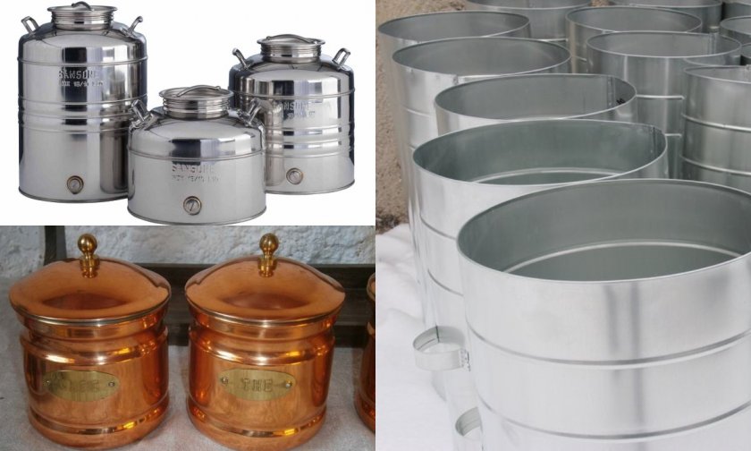 metal containers for honey