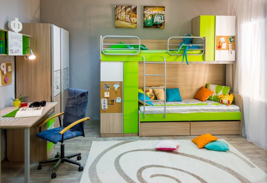 modular furniture for two children