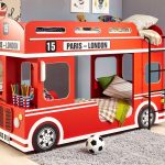 children's bunk bed-bus