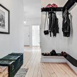 shoe rack in the hallway decor ideas