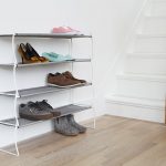 shoe rack in the hallway options ideas