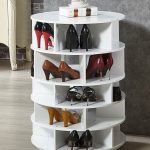 shoe rack in the hallway idea overview