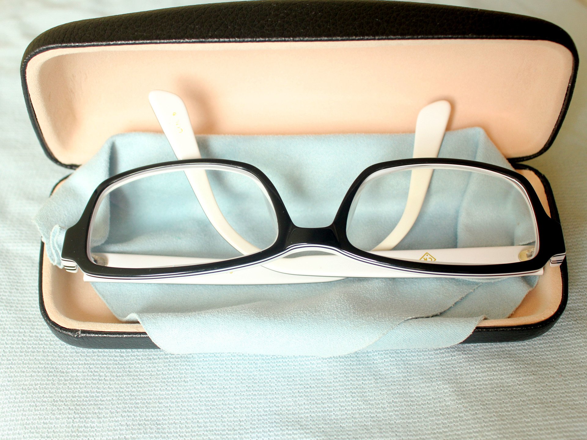 glasses in a case