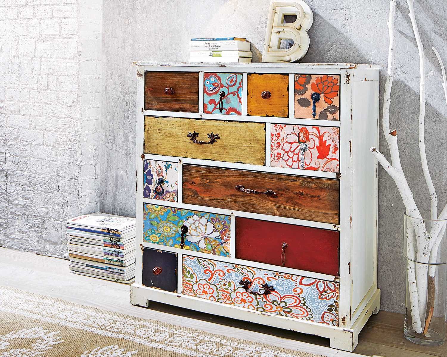 vintage chest of drawers