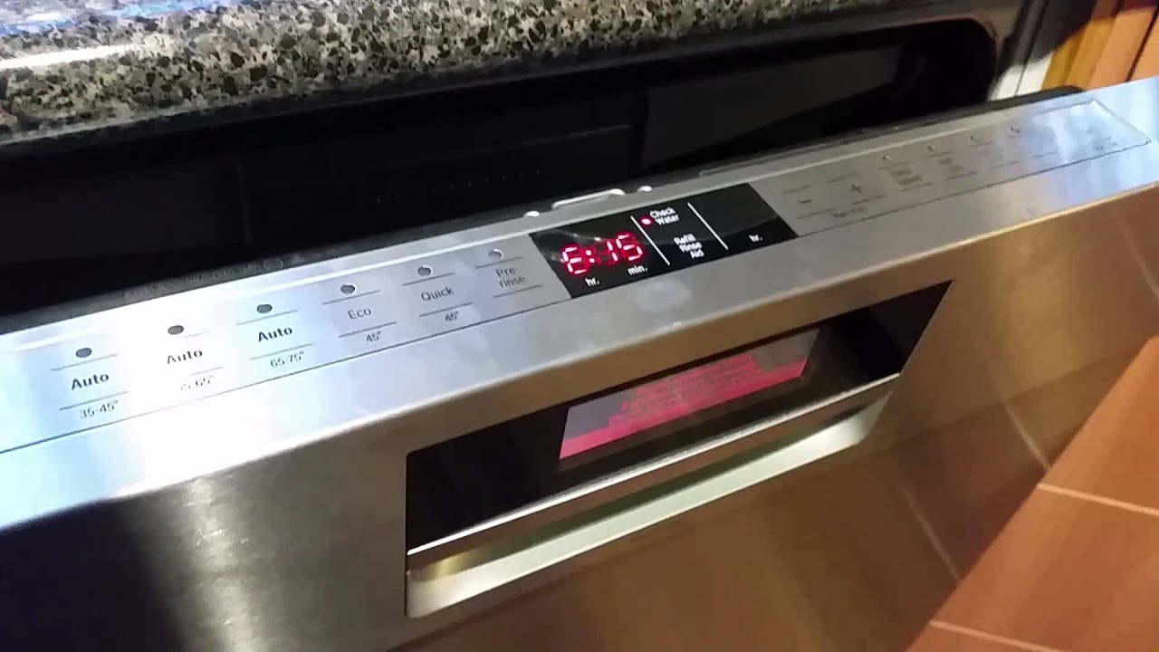 error e15 in the dishwasher