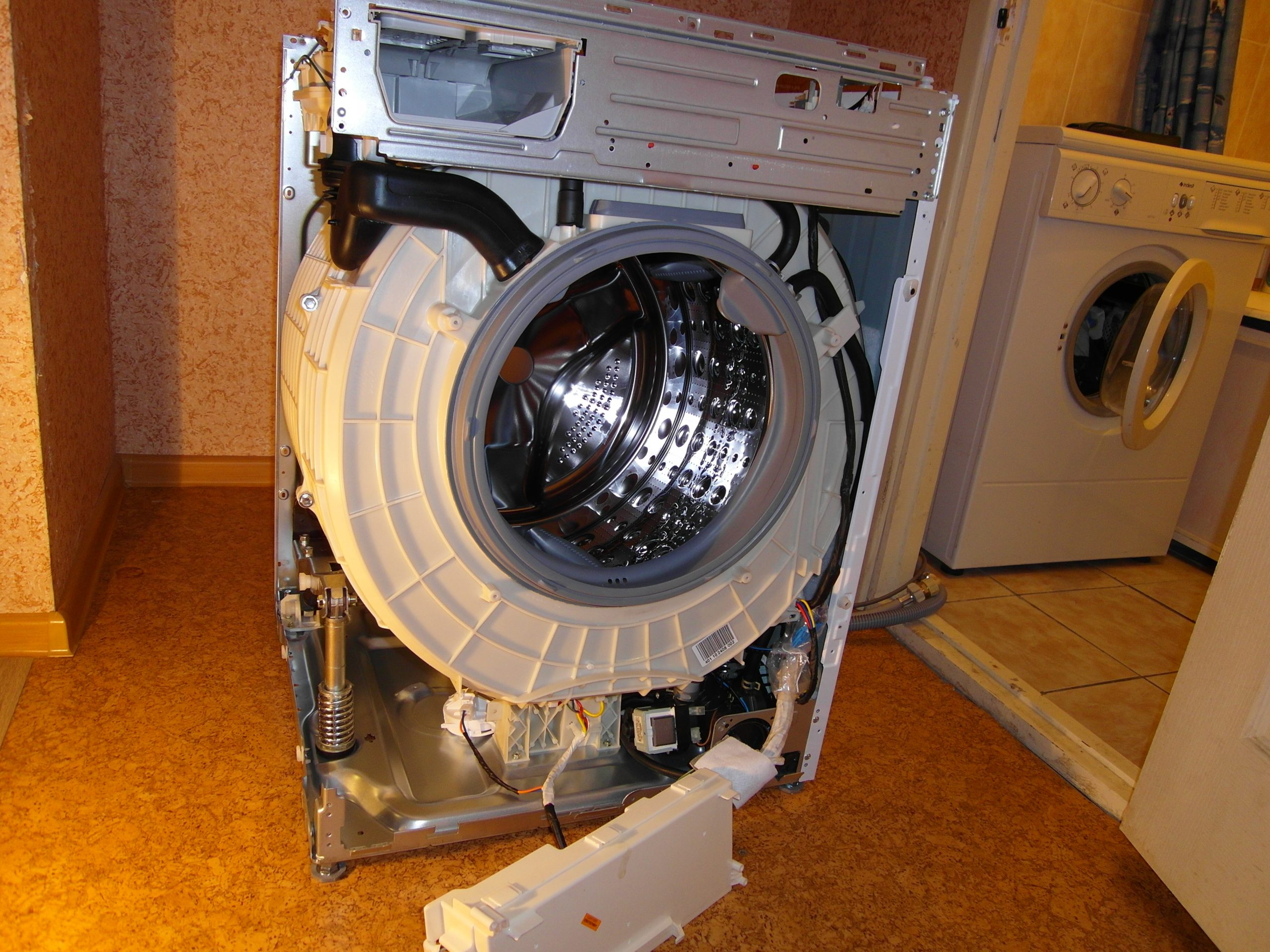 tE error in washing machine