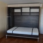 folding bed built in wardrobe photo decor