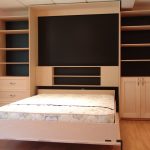 folding bed built in wardrobe decor ideas