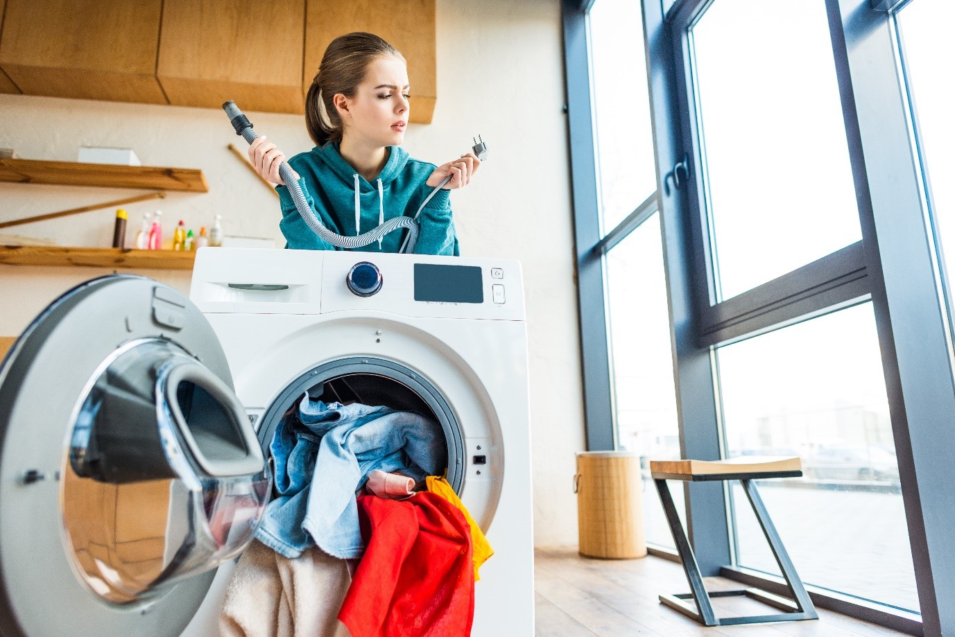 why the washing machine does not draw water