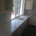 window sill-table-top white with sink