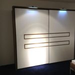 lighting wardrobe compartment design