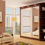 illumination of the sliding wardrobe decoration photo