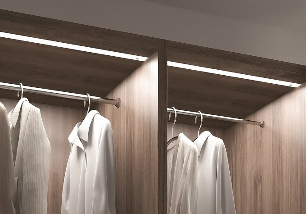 wardrobe lighting options