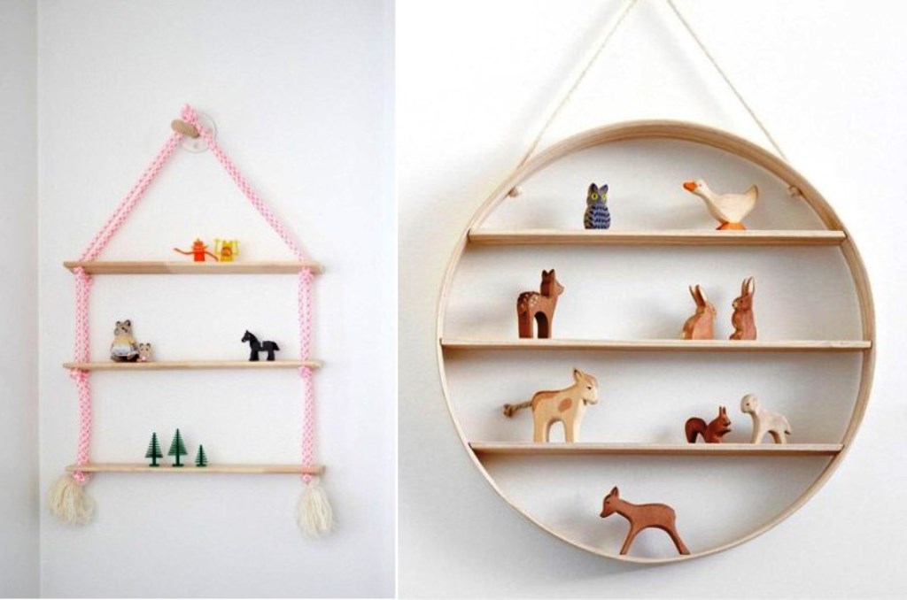 hanging shelf for toys