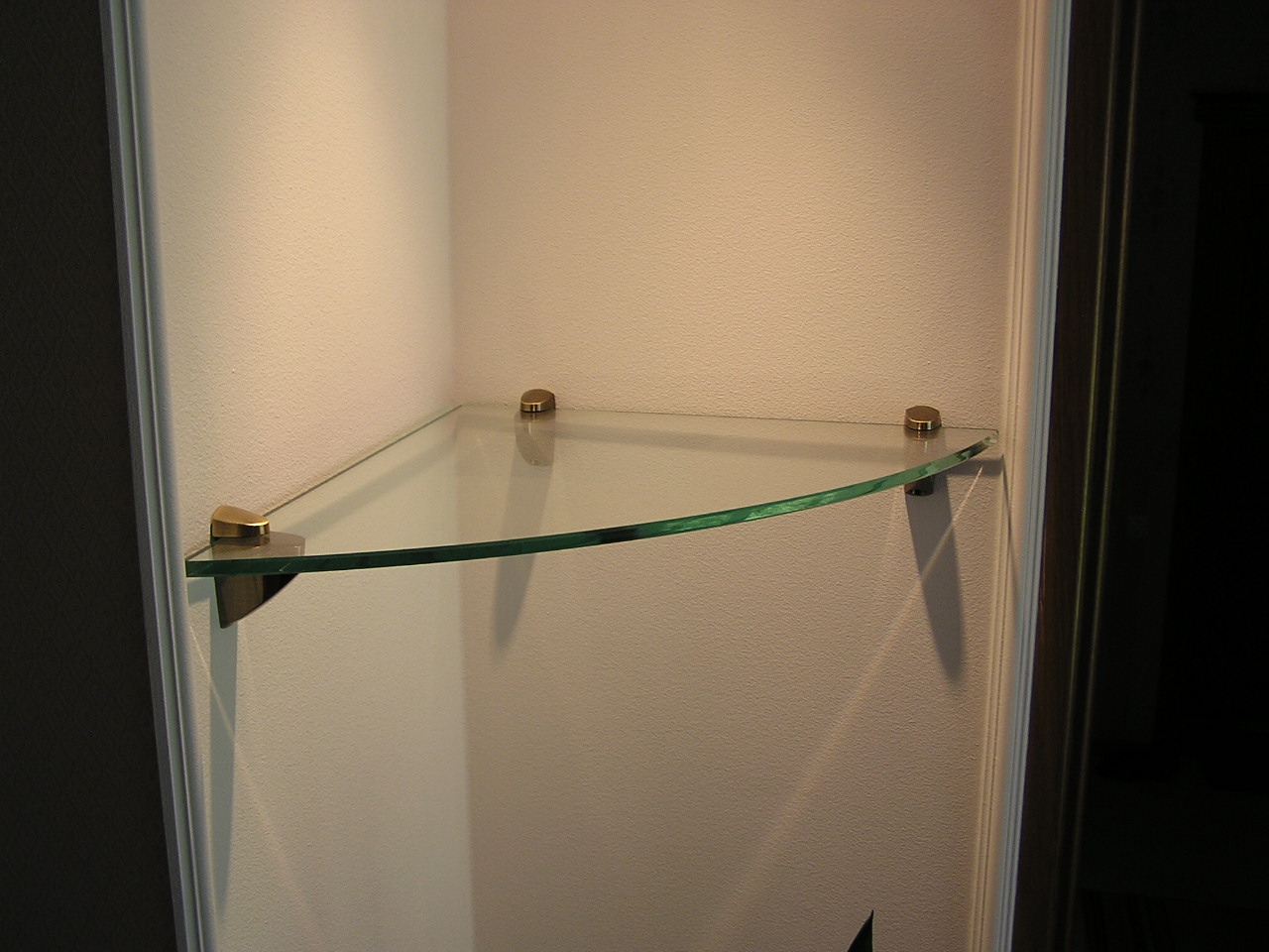 glass shelf