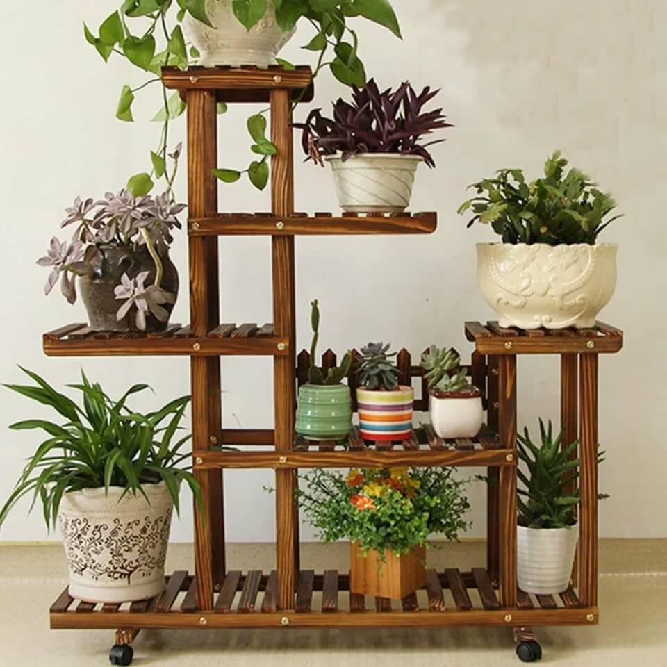 flower shelves photo design