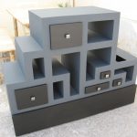 shelves and racks made of cardboard design ideas