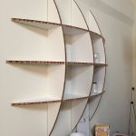 shelves and racks made of cardboard photo