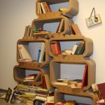 shelves and racks made of cardboard photo ideas