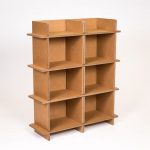 shelves and racks made of cardboard types of design