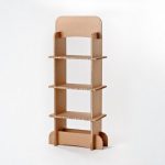 shelves and racks made of cardboard design options