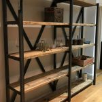 shelves and racks in the garage interior ideas