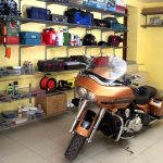 shelves and racks in the garage decoration