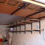 shelves and racks in the garage types