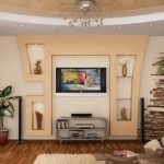 drywall shelves design