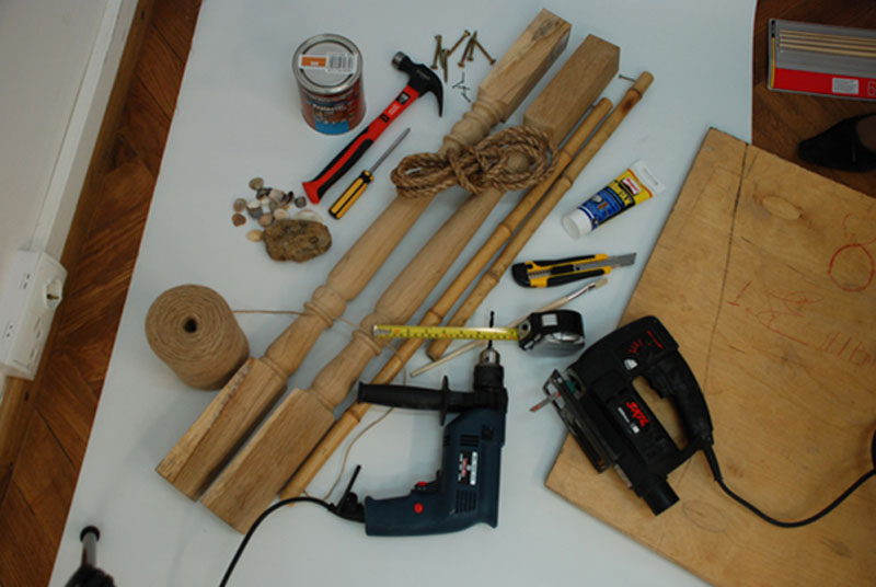 do-it-yourself kitchen shelves