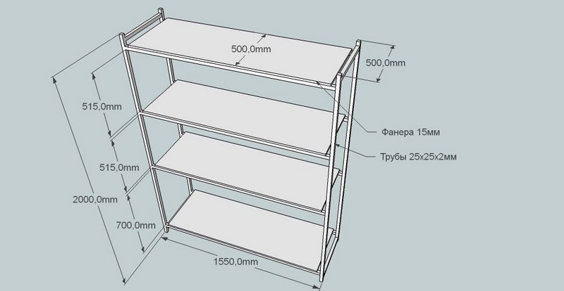 shelves in the garage do it yourself scheme