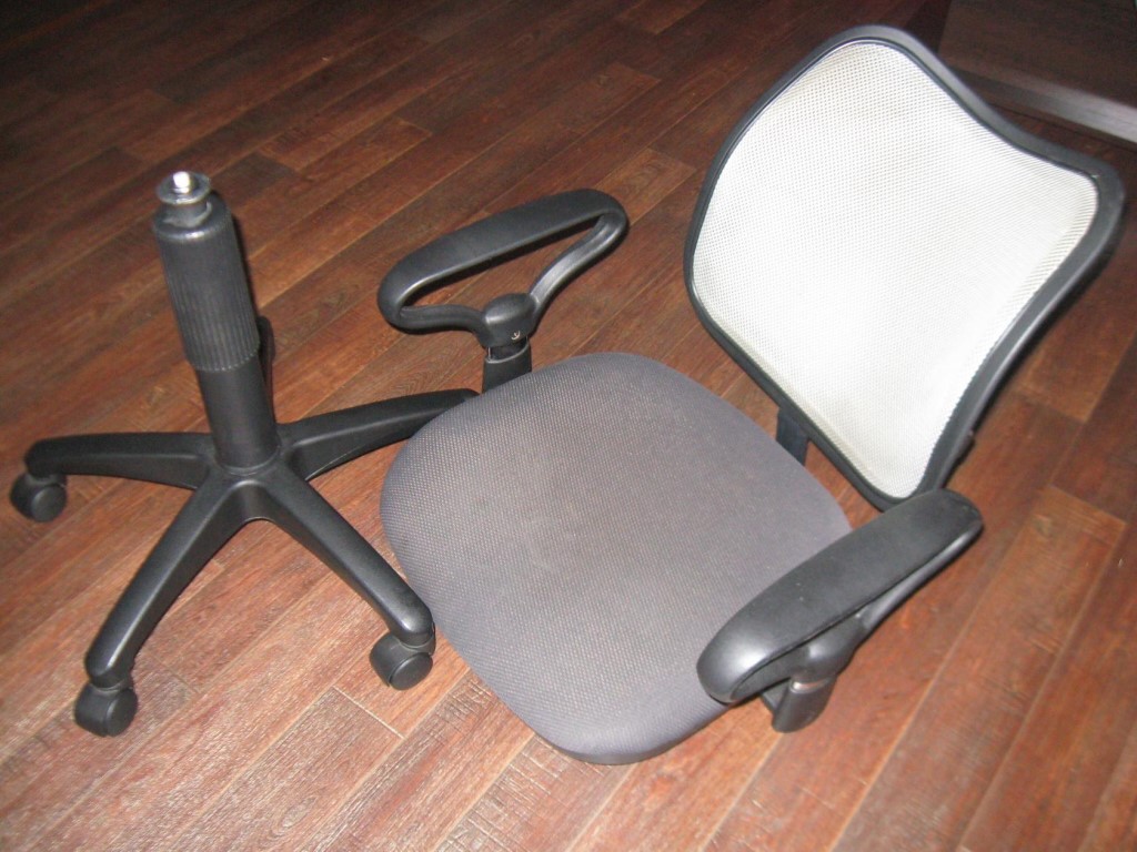 assemble office chair